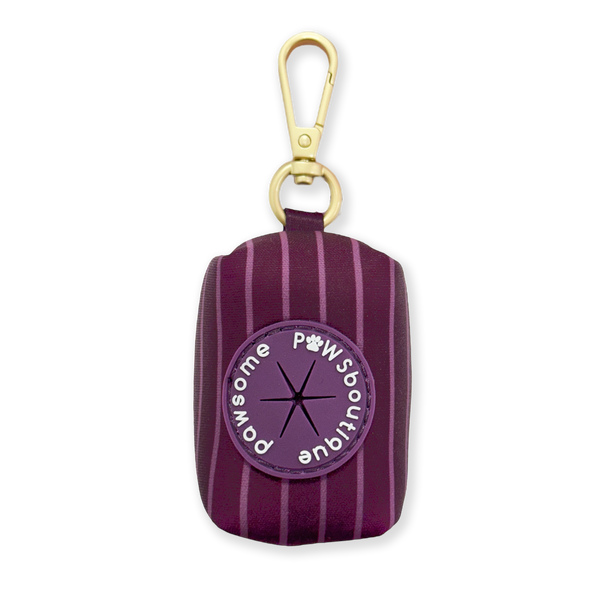 Poo Bag Holder - Walkies Ready® Plum