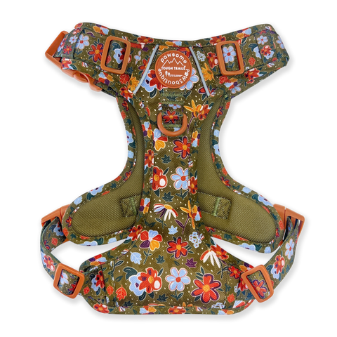 Tough Trails™ Harness - Rust & Bloom