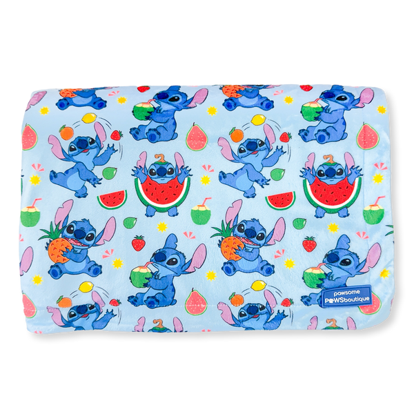 Disney Dog Blanket - Stitch's Fruit Fiesta