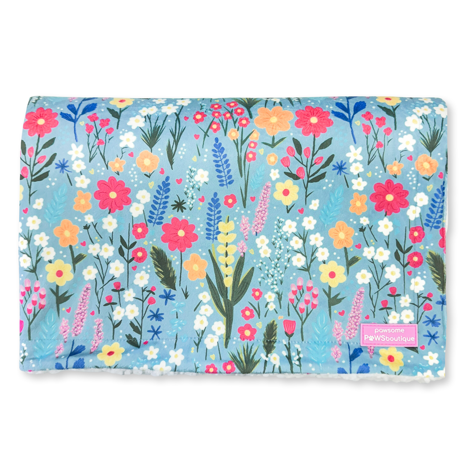 Dog Blanket -  Whimsical Wildflowers