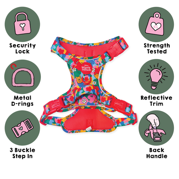 Disney© Tough Trails™ Harness - Winnie Goes Retro
