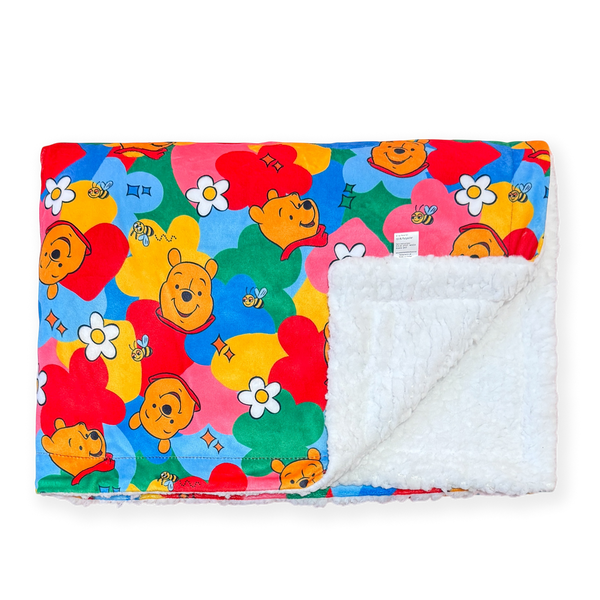 Disney© Dog Blanket - Winnie Goes Retro