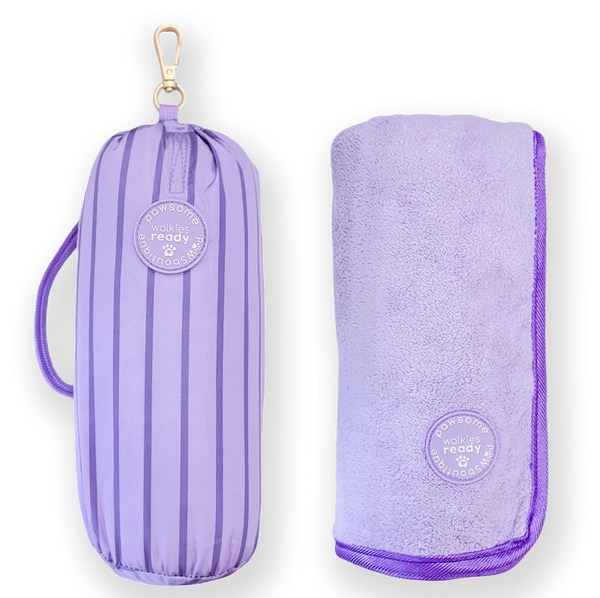 Microfibre Towel - Walkies Ready® Lavender Lilac