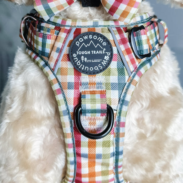 Tough Trails™ Harness - Plaid Pup