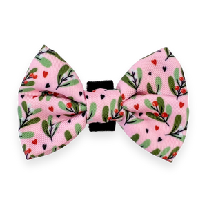 Bow Tie - Mistletoe - Pink