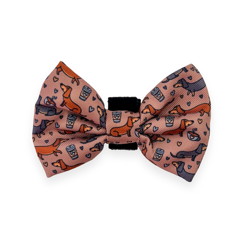 Bow Tie - Collar – Coffee Beans + Little Weens - Brown