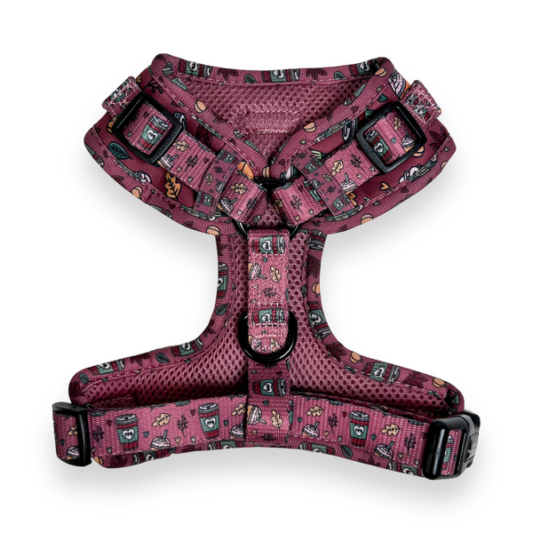 D-Ring Adjustable Harness - Mulberry Spice