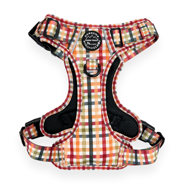 Tough Trails Harness - Plaid Pup