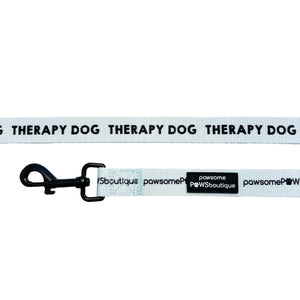 Attention Lead - Therapy Dog - Duck Egg Blue