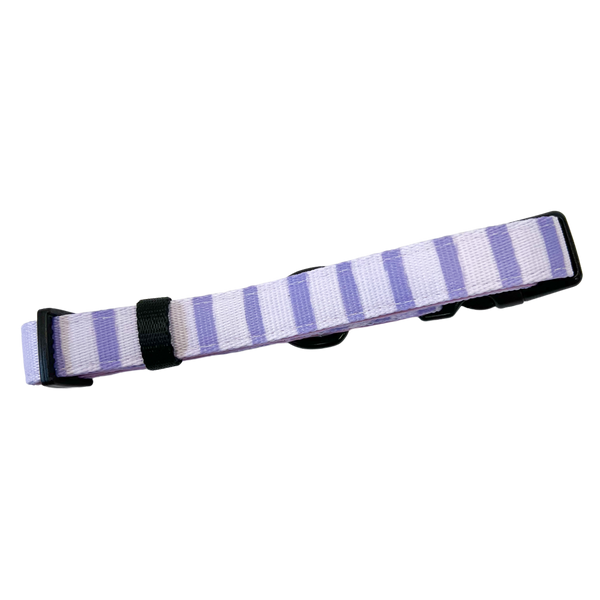 Happy Trails Collar - Lilac Stripe