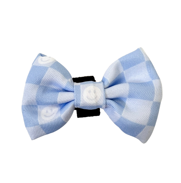 Retail Happy Trails Bow Tie - Smiley Check