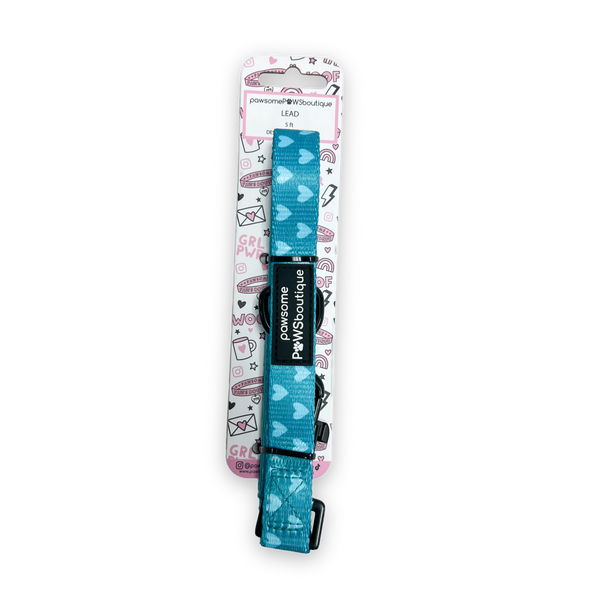 Retail Happy Trails Lead - Teal Hearts