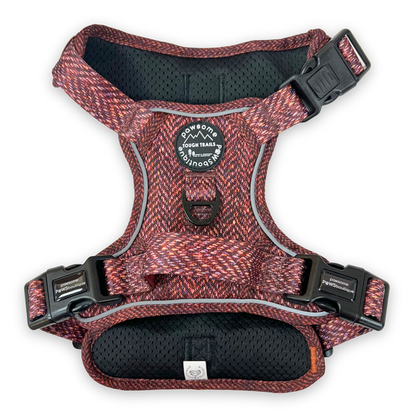 Tough Trails Harness - Country Burgundy