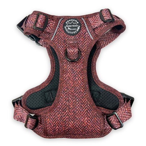 Tough Trails Harness - Country Burgundy