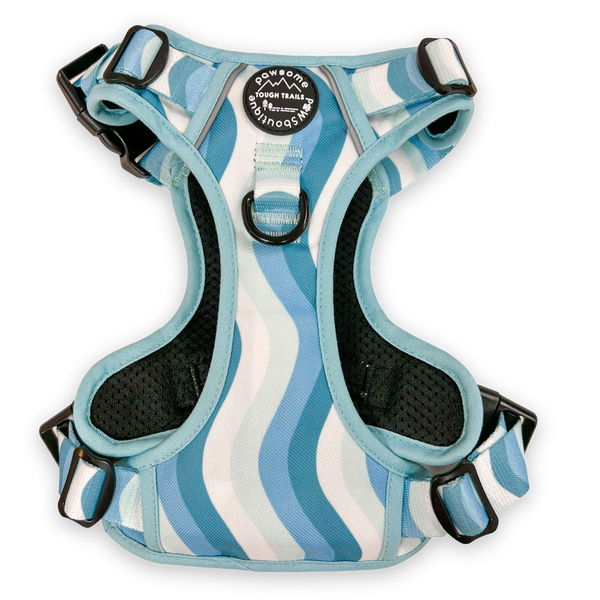 Tough Trails Harness - Sea Blue Swirl